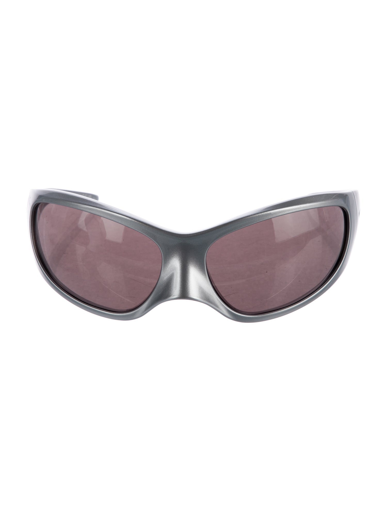 Balenciaga Skin Cut Shield Sunglasses
